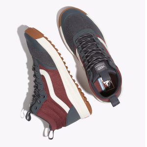 Vans Erkek Spor Ayakkabı UltraRange Hi Dl Gri | 96404-127